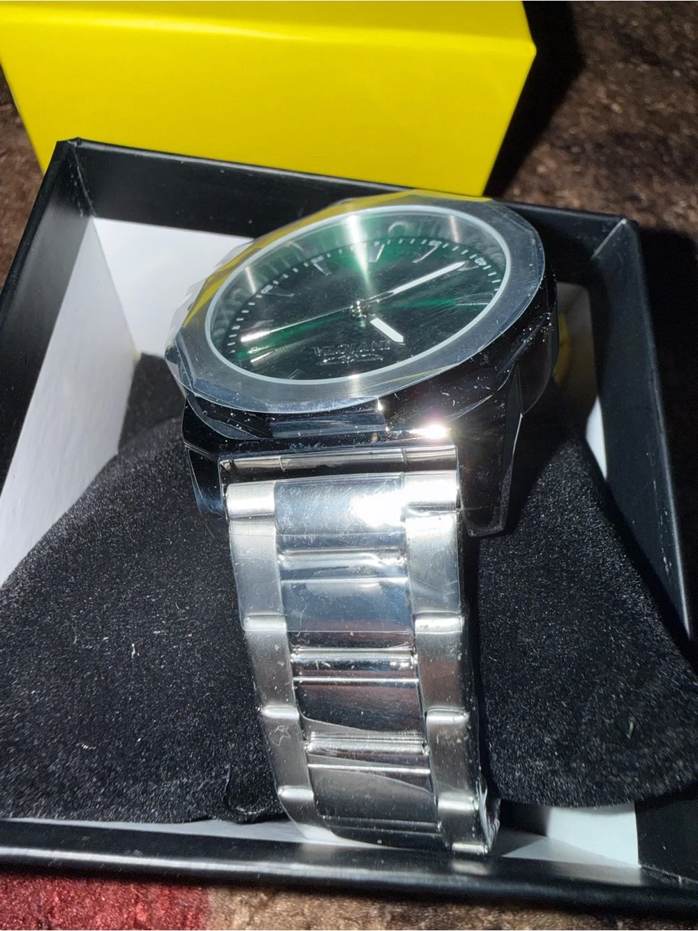 Invicta Speedway Dominus 42mm Stainless Steel Watch with Green Dial- New